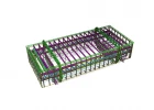 Impressie van een BIM model - staalconstructie